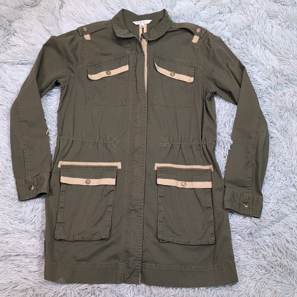 CAbi Jackets & Blazers - Cabi Jacket Womens M Green Utility Coat Zip Up Gorpcore Outdoors‎ Casual Comfy